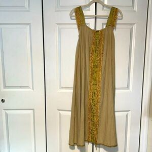 Indigo Instinct gauze texture dress